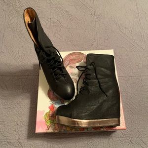 Jeffrey Campbell platform boots